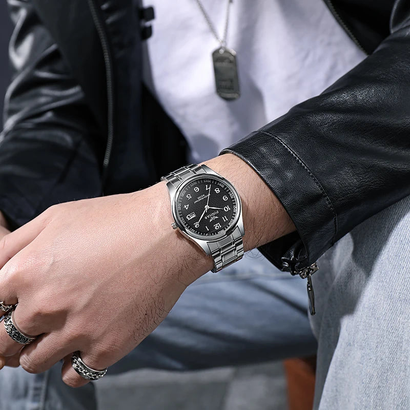 Maison Avelon Royale — Montre Homme Acier Intemporelle