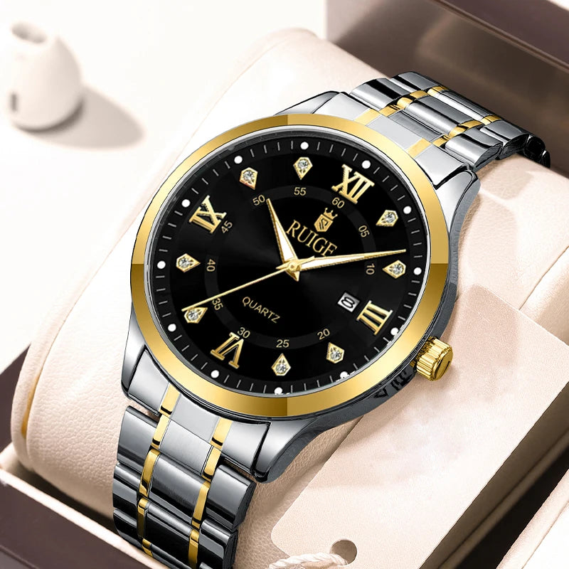 Maison Avelon Roma — Montre Homme Cadran Romain Élégance Intemporelle