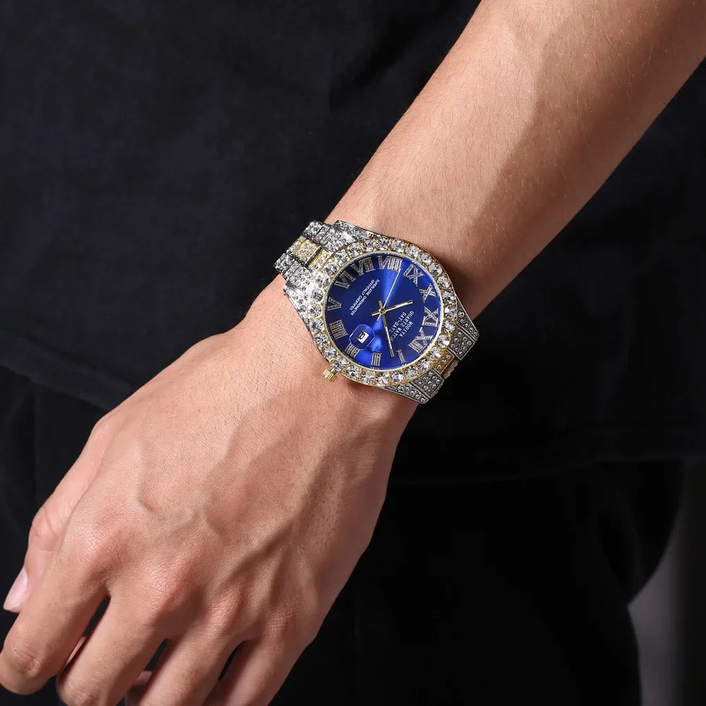 Maison Avelon Prestige Gold — Montre Homme Dorée Élégance Signature
