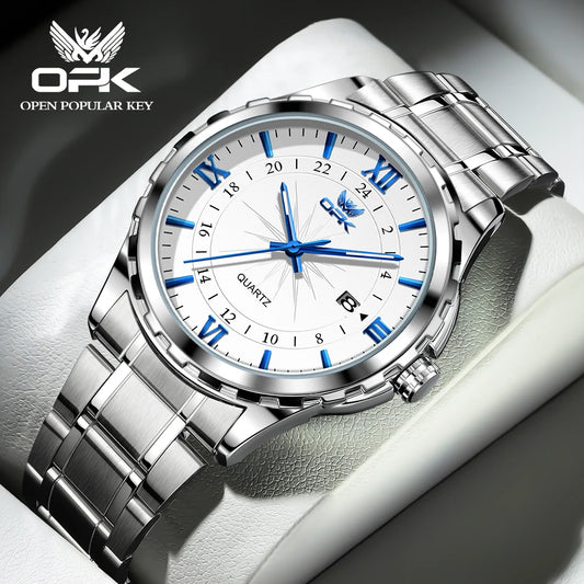 Maison Avelon Éternel — Montre Homme Acier Calendrier Prestige