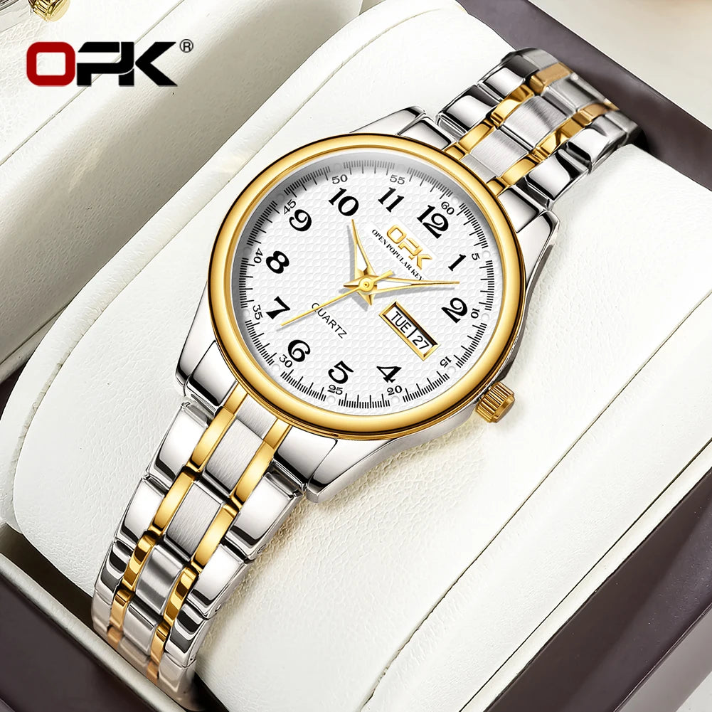 Maison Avelon Élise — Montre Femme Acier Élégante