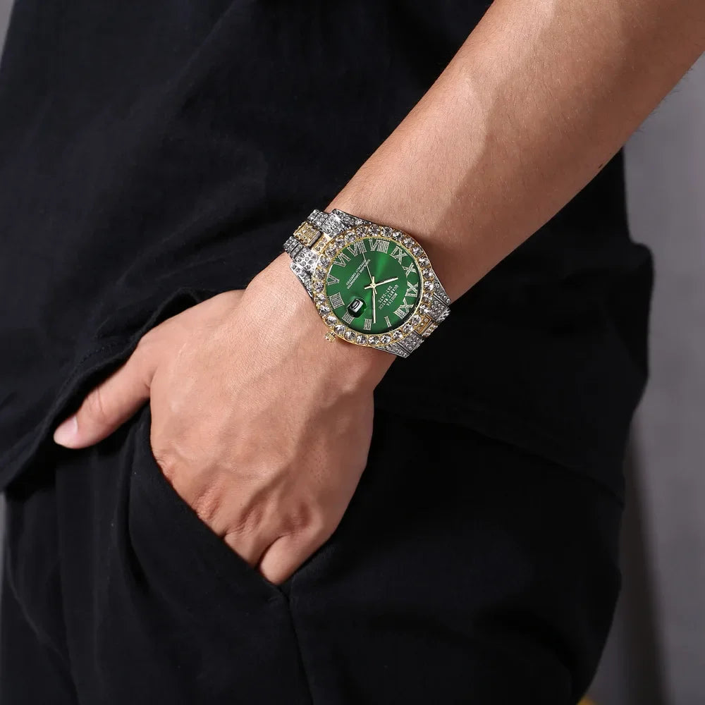 Maison Avelon Prestige Gold — Montre Homme Dorée Élégance Signature