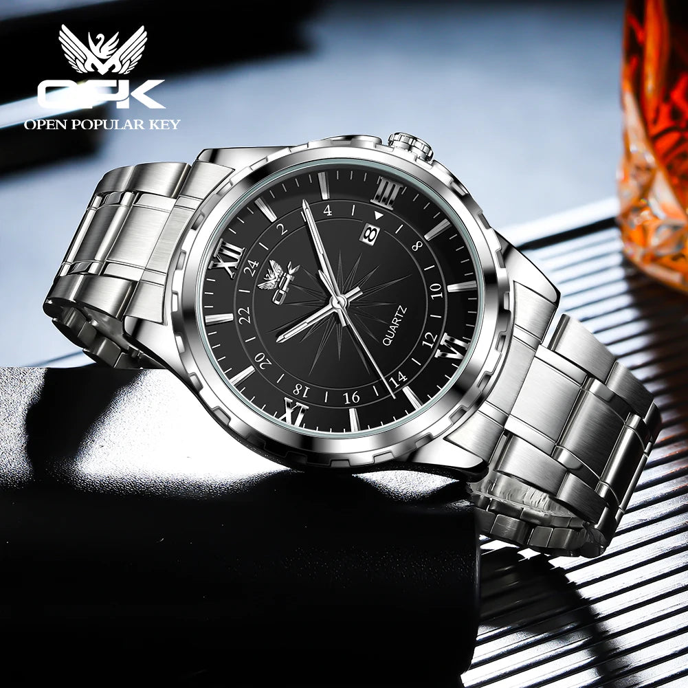 Maison Avelon Éternel — Montre Homme Acier Calendrier Prestige
