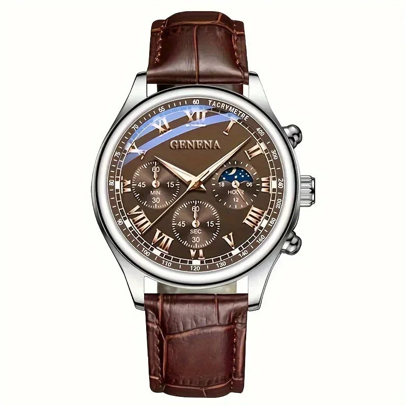 Maison Avelon Classique — Montre Homme Cuir Raffiné