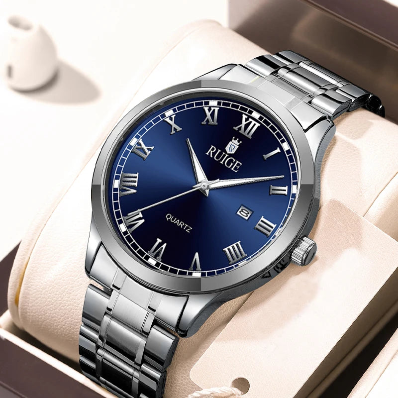 Maison Avelon Roma — Montre Homme Cadran Romain Élégance Intemporelle
