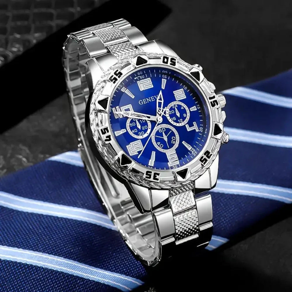 Maison Avelon Atlas — Montre Homme Grand Cadran Acier Prestige