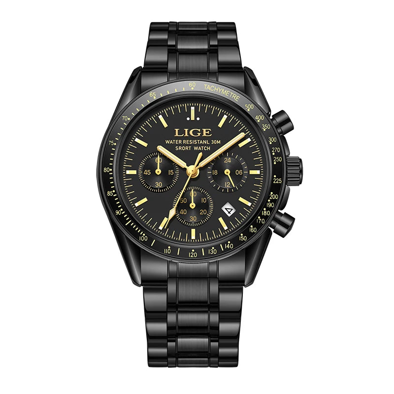 Maison Avelon Éclipse — Montre Homme Élégance Acier
