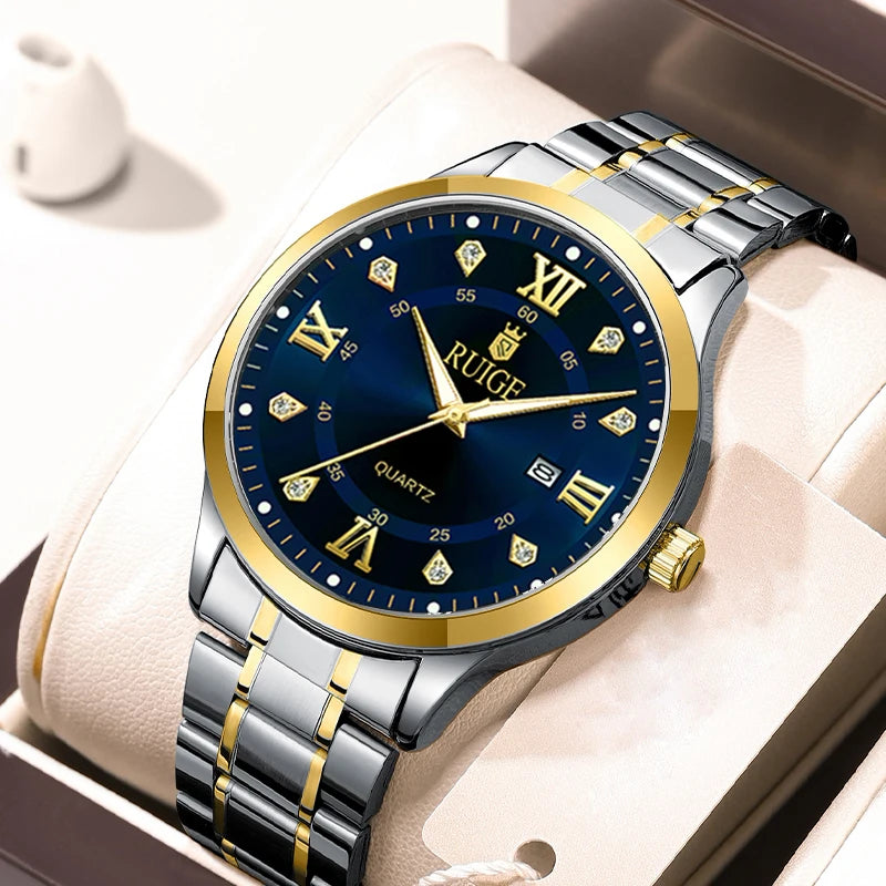 Maison Avelon Roma — Montre Homme Cadran Romain Élégance Intemporelle