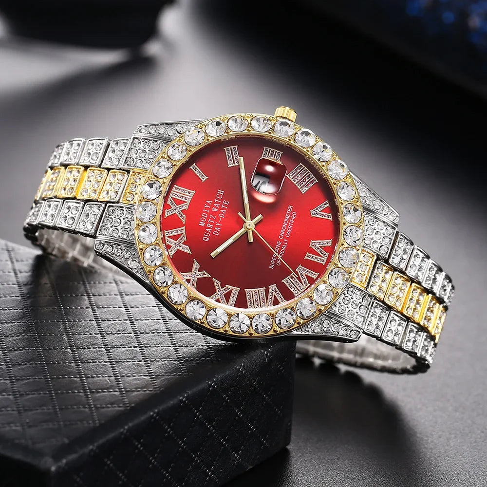 Maison Avelon Prestige Gold — Montre Homme Dorée Élégance Signature