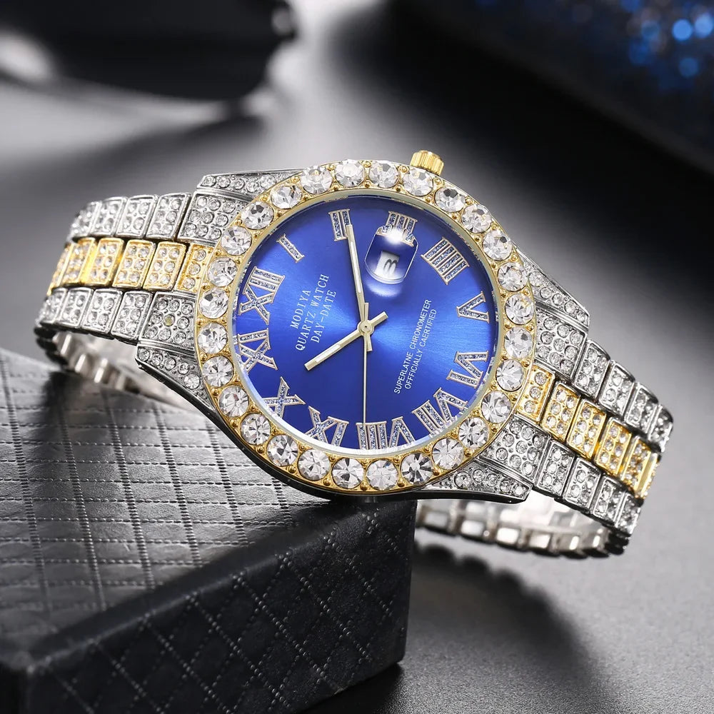 Maison Avelon Prestige Gold — Montre Homme Dorée Élégance Signature