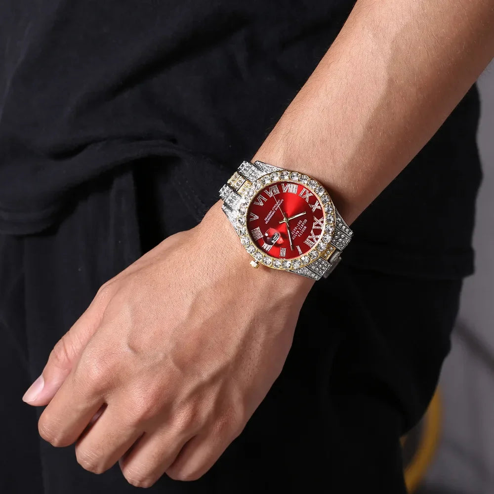 Maison Avelon Prestige Gold — Montre Homme Dorée Élégance Signature