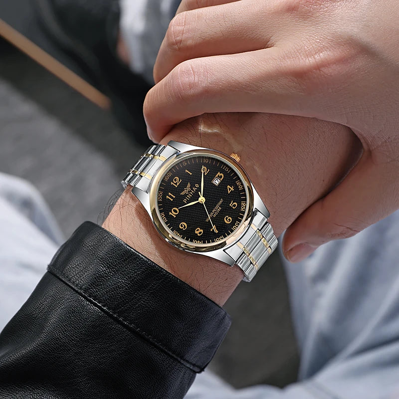 Maison Avelon Royale — Montre Homme Acier Intemporelle