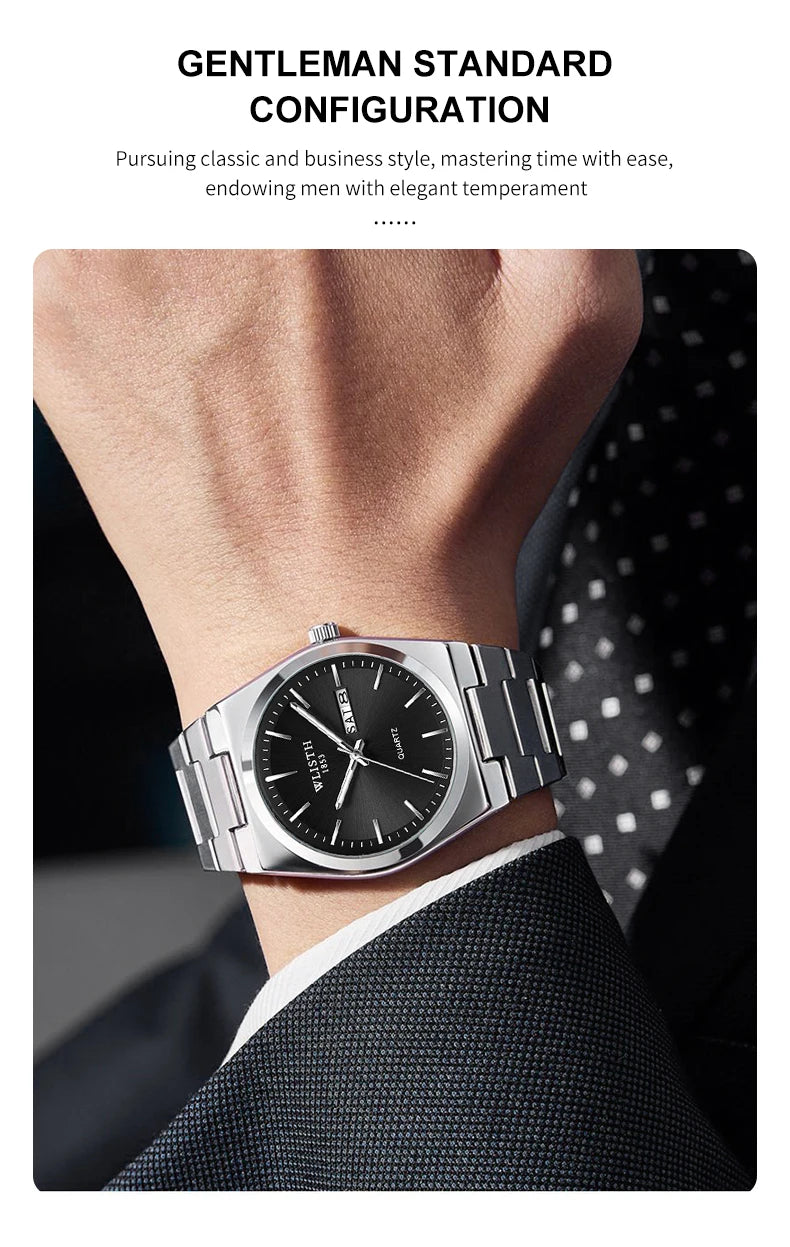 Maison Avelon Horizon — Montre Homme Acier Signature