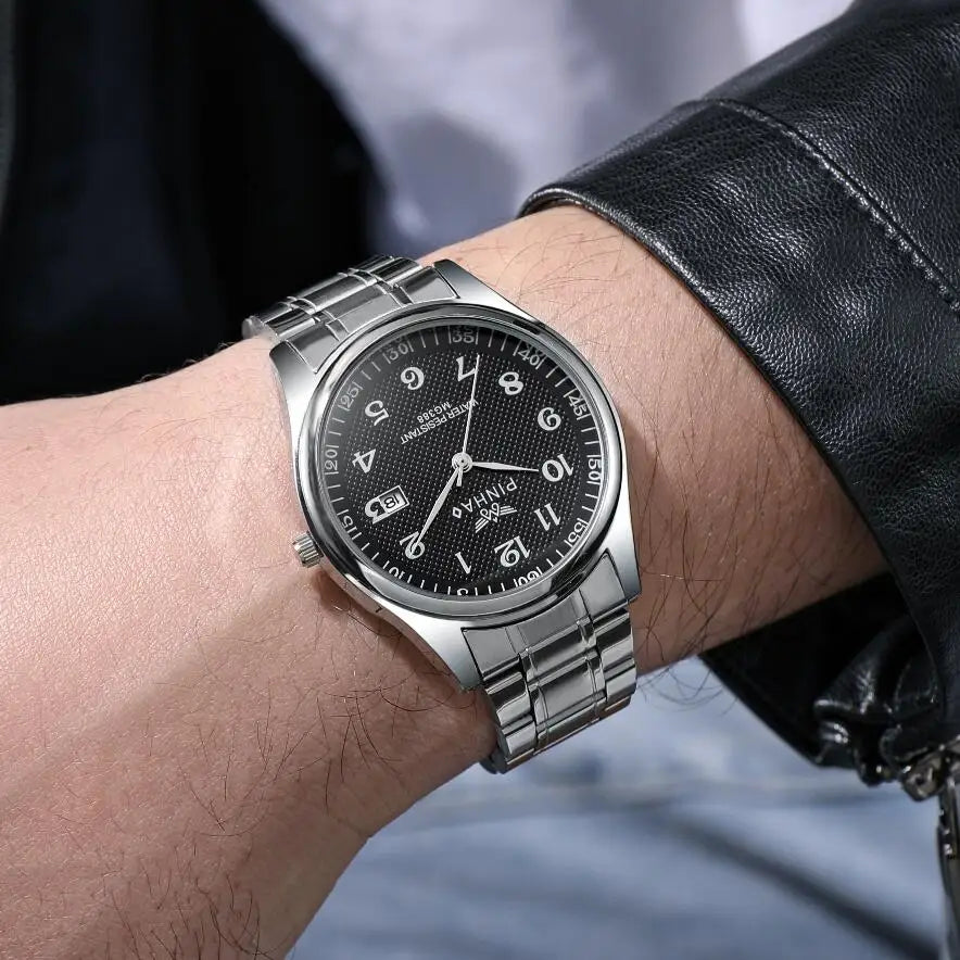 Maison Avelon Royale — Montre Homme Acier Intemporelle
