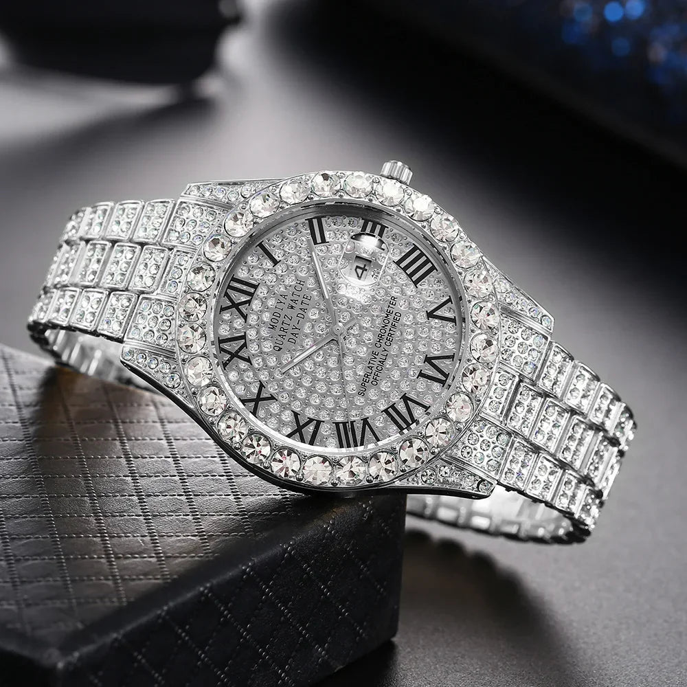 Maison Avelon Prestige Gold — Montre Homme Dorée Élégance Signature