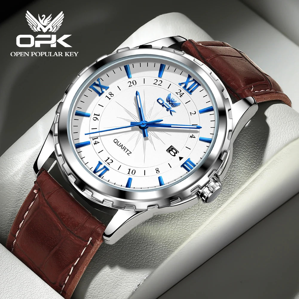Maison Avelon Éternel — Montre Homme Acier Calendrier Prestige