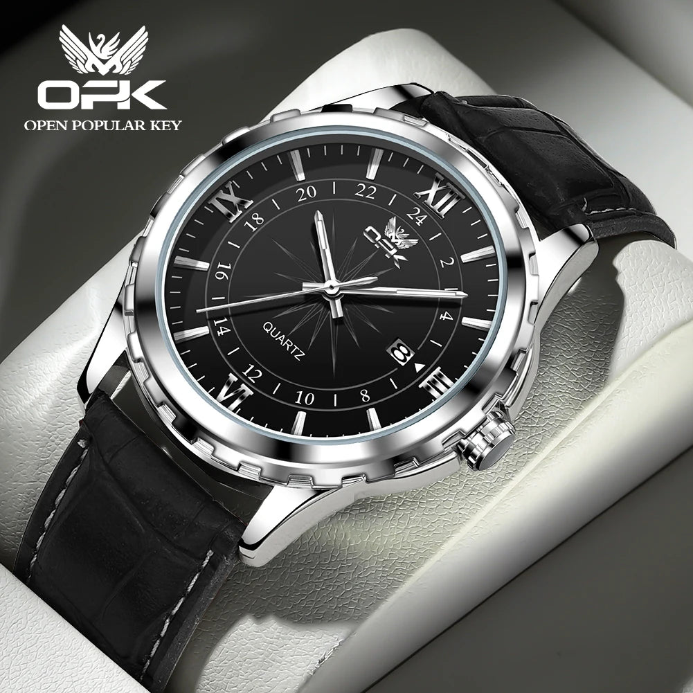 Maison Avelon Éternel — Montre Homme Acier Calendrier Prestige
