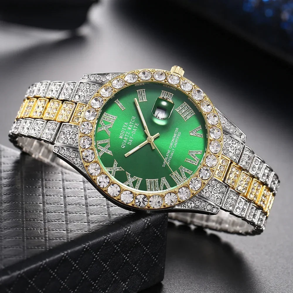 Maison Avelon Prestige Gold — Montre Homme Dorée Élégance Signature