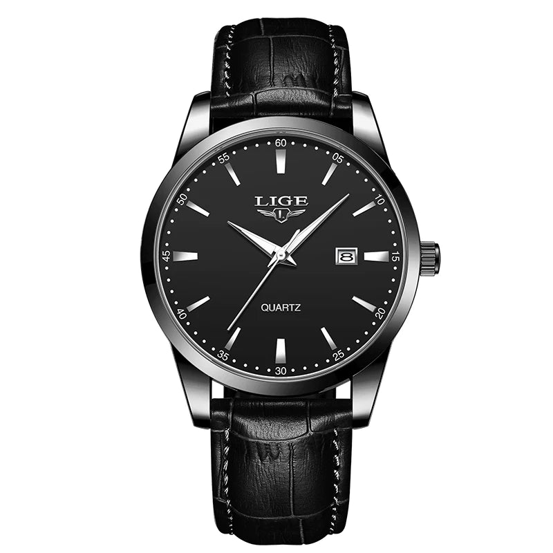 Maison Avelon Impérial — Montre Homme Cuir Marron Élégance