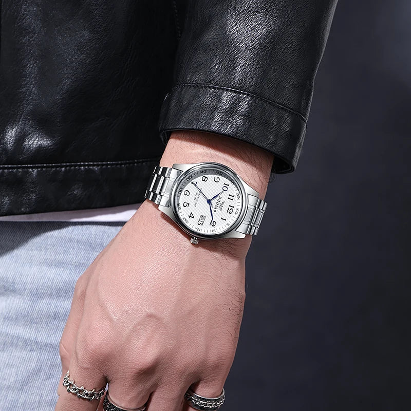 Maison Avelon Royale — Montre Homme Acier Intemporelle