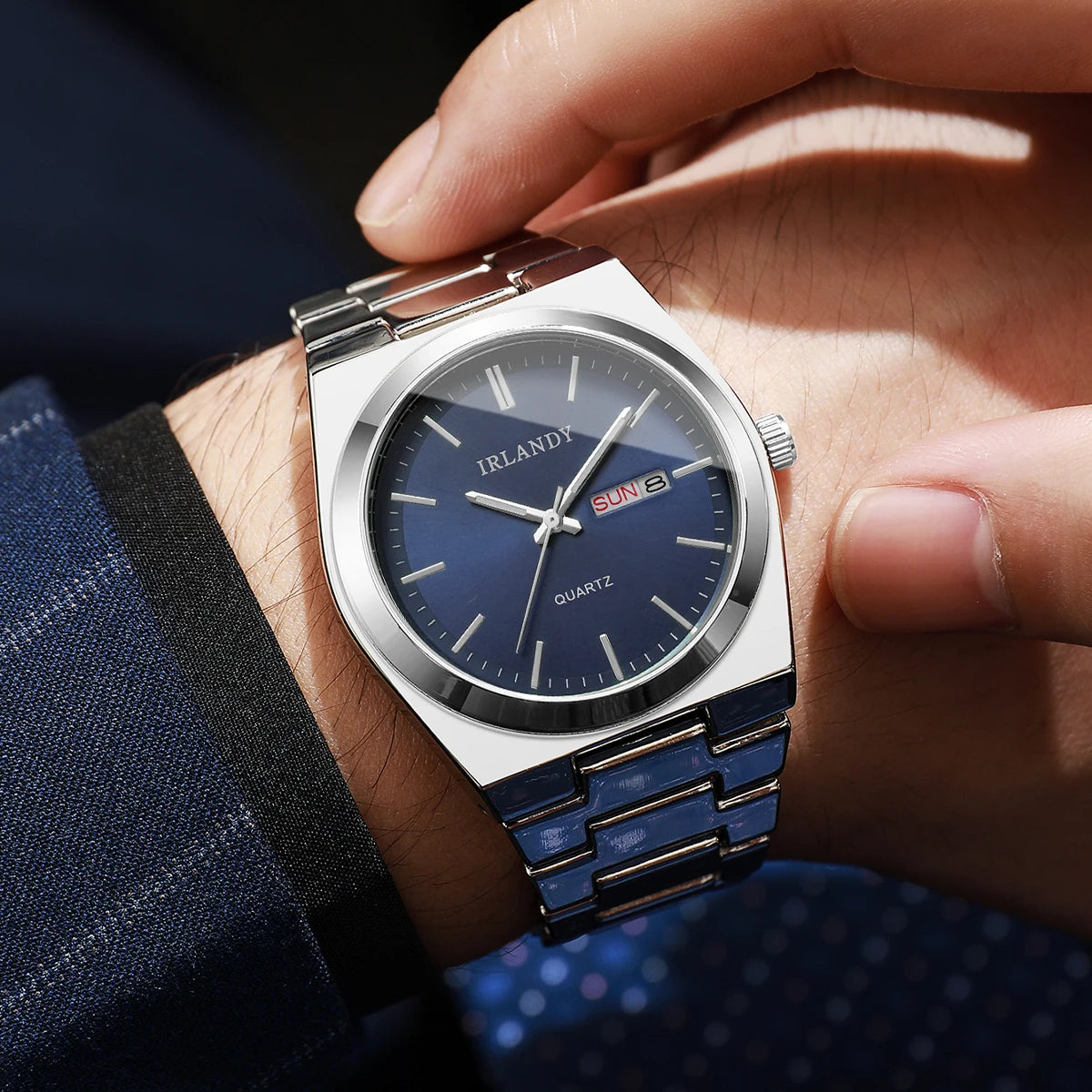 Maison Avelon Noble — Montre Homme Business Calendrier Élégance