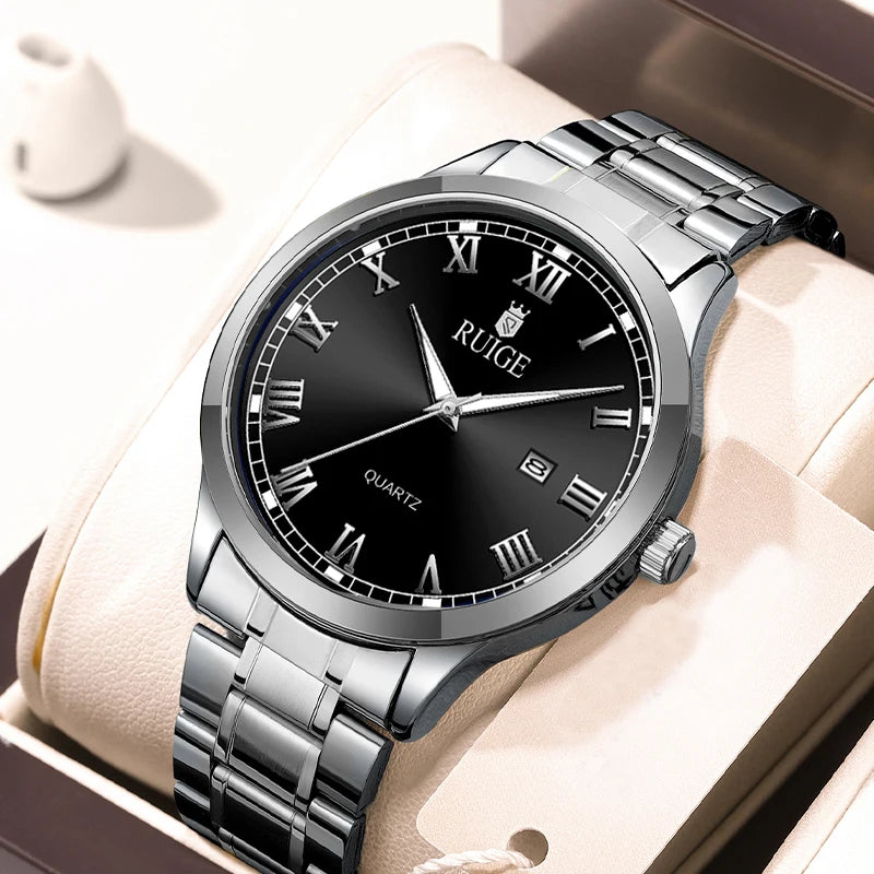 Maison Avelon Roma — Montre Homme Cadran Romain Élégance Intemporelle