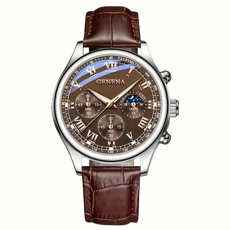 Maison Avelon Classique — Montre Homme Cuir Raffiné