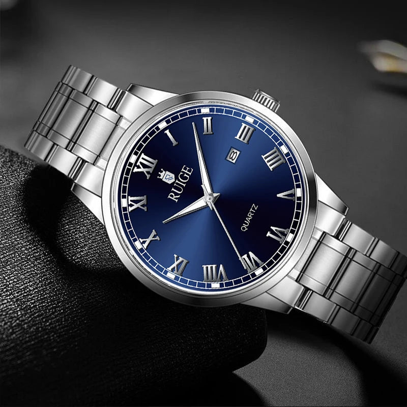 Maison Avelon Roma — Montre Homme Cadran Romain Élégance Intemporelle